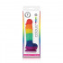 Радужный фаллоимитатор Colours Pride Edition 5" Dildo - 17,8 см., NS Novelties