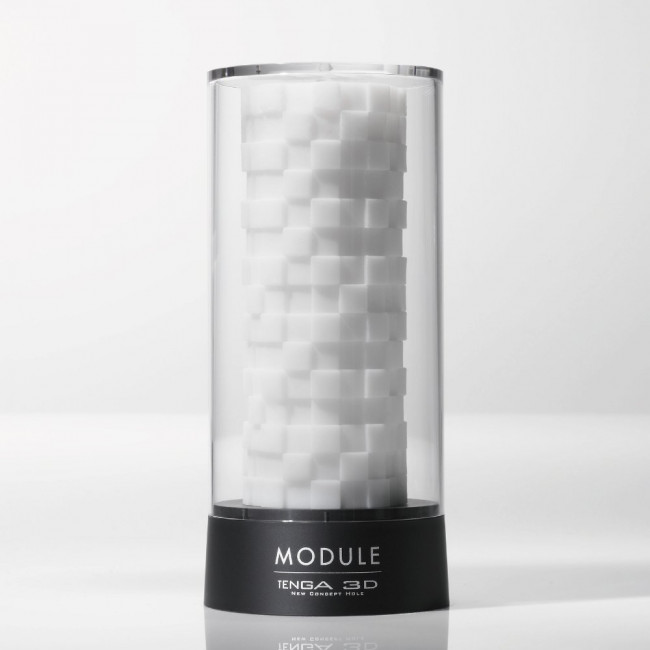 Белый 3D мастурбатор MODULE, Tenga Белый 3D мастурбатор MODULE, Tenga