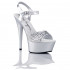 Стрипы на платформе с пайетками, Electric Shoes Стрипы на платформе с пайетками, Electric Shoes