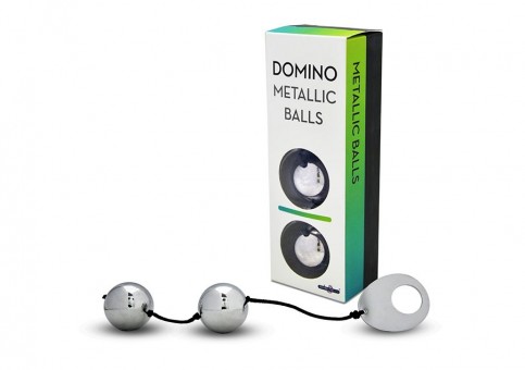 Металлические вагинальные шарики RANGE DOMINO METALLIC BALLS, Seven Creations