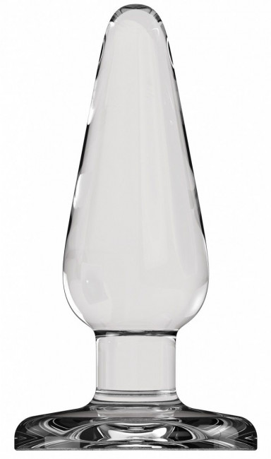 Анальный стимулятор Bottom Line 6" Model 1 Glass - 15,5 см., Shots Media BV