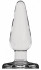 Анальный стимулятор Bottom Line 6" Model 1 Glass - 15,5 см., Shots Media BV