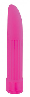 Фиолетовый классический вибромассажёр BASICX MULTISPEED VIBRATOR PURPLE 5INCH - 13 см., Dream Toys