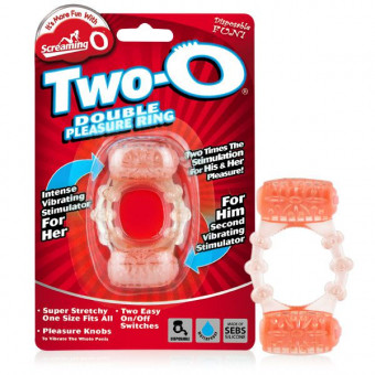 Двойное виброкольцо Two O, Screaming O
