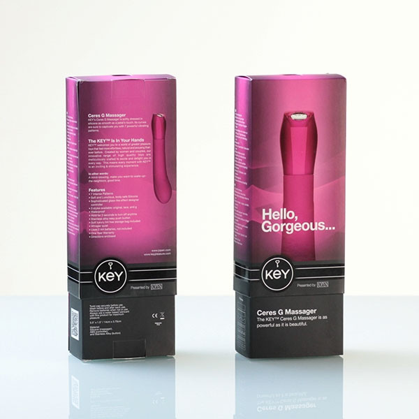Розовый вибромассажер Ceres G Spot, Jopen