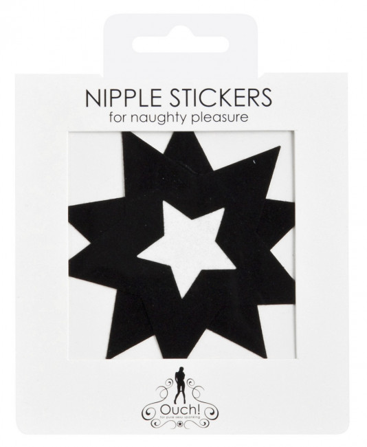 Украшение на соски  Nipple Stickers в форме звездочек, Shots Media BV