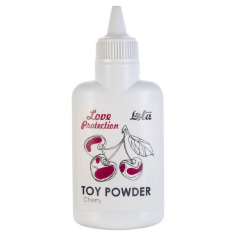 Пудра для игрушек Love Protection с ароматом вишни - 30 гр., Lola toys