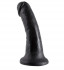 Чёрный фаллоимитатор с присоской 6" Cock - 15,2 см., Pipedream