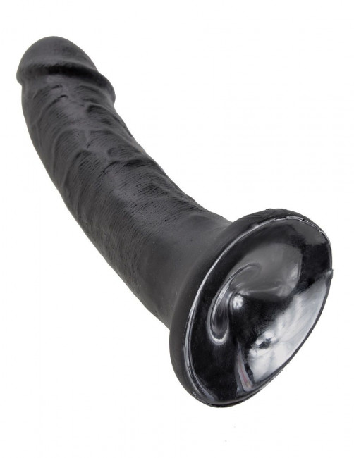 Чёрный фаллоимитатор с присоской 6" Cock - 15,2 см., Pipedream