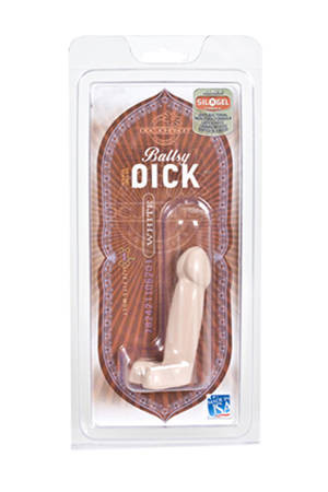 Фаллоимитатор Ballsy Mini DICK 3 - 9 см., Doc Johnson