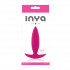 Розовая анальная пробка для ношения INYA Spades Small - 10,2 см., NS Novelties