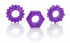 Набор из 3 колец на пенис Reversible Ring Set, California Exotic Novelties