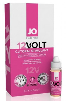 Возбуждающая сыворотка мощного действия JO Volt 12V - 5 мл., System JO