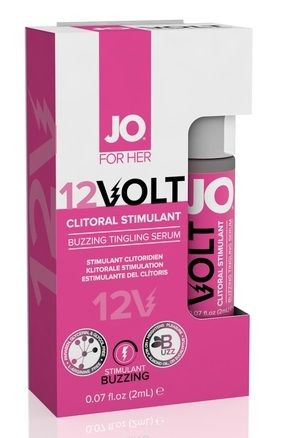 Возбуждающая сыворотка мощного действия JO Volt 12V Spray - 2 мл., System JO