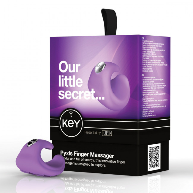 Фиолетовый виброперстень PYXIS, Jopen Фиолетовый виброперстень PYXIS, Jopen