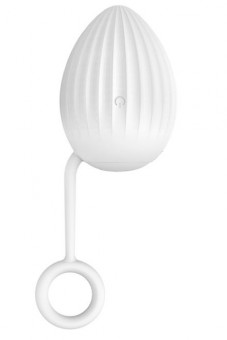 Белое перезаряжаемое виброяичко iEGG-3