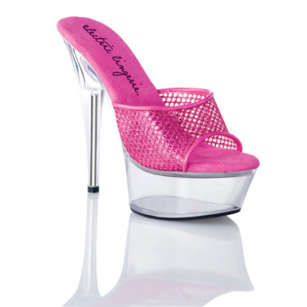 Сабо с блестками Raspberry, Electric Shoes