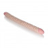 Двухголовый рельефный фаллоимитатор Veined Double Dongs 18" - 45 см., California Exotic Novelties