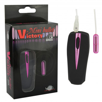 Розовая вибропуля Victory Mini Bullet , Howells