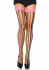 Яркие чулки в полосочку от Leg Avenue Rainbow Thorn с однотонной резиночкой, Leg Avenue Яркие чулки в полосочку от Leg Avenue Rainbow Thorn с однотонной резиночкой, Leg Avenue