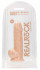 Телесный фаллоимитатор Silicone Dildo With Balls - 21,6 см.