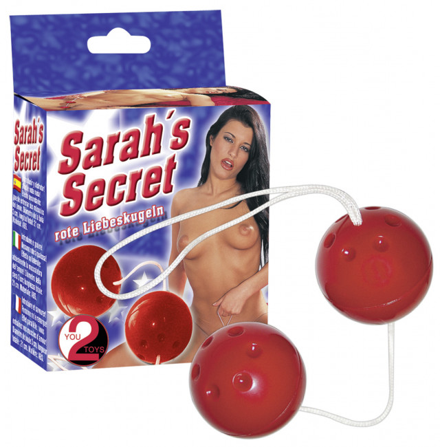 Красные вагинальные шарики Sarahs Secret, Orion