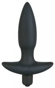 Анальная вибровтулка с 5 скоростями вибрации Vibrating Plug Small - 13 см., Orion