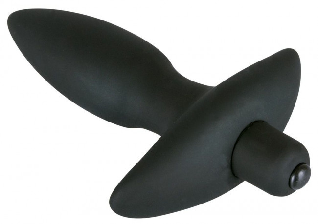 Анальная вибровтулка с 5 скоростями вибрации Vibrating Plug Small - 13 см., Orion
