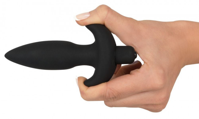 Анальная вибровтулка с 5 скоростями вибрации Vibrating Plug Small - 13 см., Orion