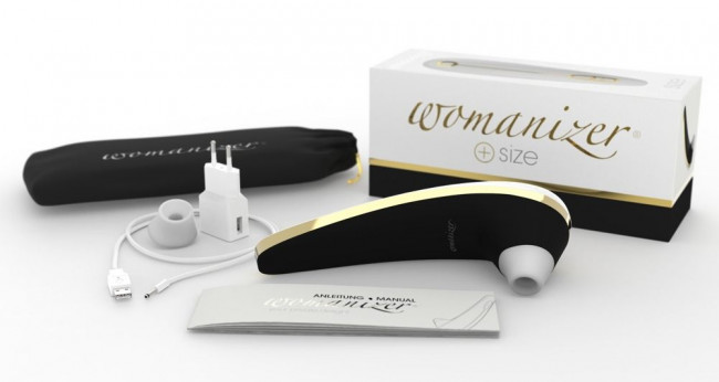 Бесконтактный стимулятор клитора Womanizer +size, Womanizer
