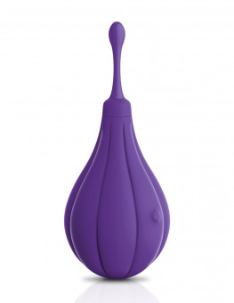 Фиолетовый вибростимулятор Focus Sonic Vibrator с 3 насадками, Pipedream