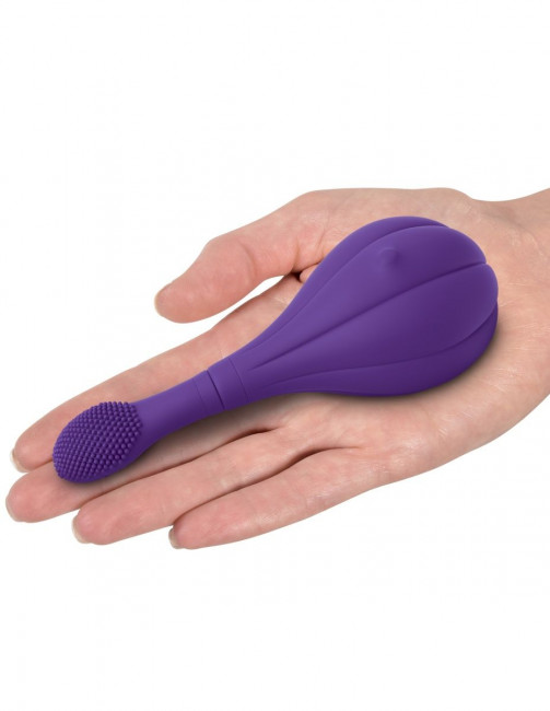 Фиолетовый вибростимулятор Focus Sonic Vibrator с 3 насадками, Pipedream Фиолетовый вибростимулятор Focus Sonic Vibrator с 3 насадками, Pipedream