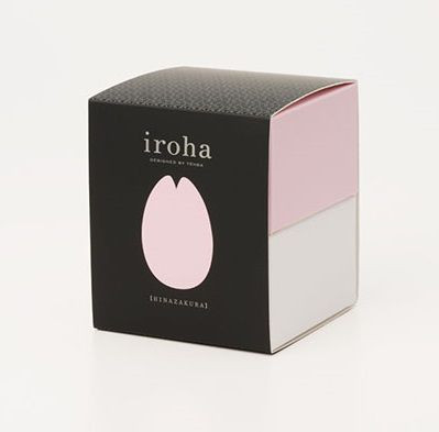 Розовый вибромассажер для женщин IROHA SAKURA, Tenga