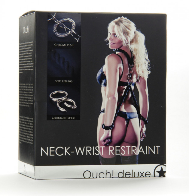 Комплект Neck-Wrist Restraint: наручники и ошейник  , Shots Media BV