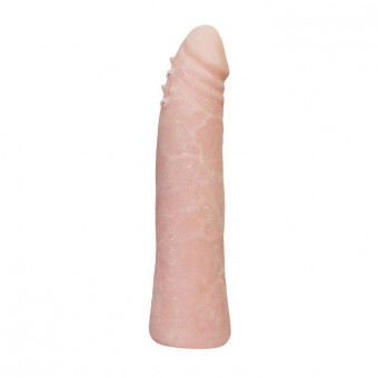 Гнущийся фаллоимитатор телесного цвета Realistic Cock - 20 см., Bior toys