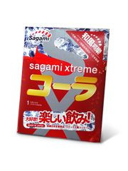 Ароматизированный презерватив Sagami Xtreme Cola - 1 шт., Sagami