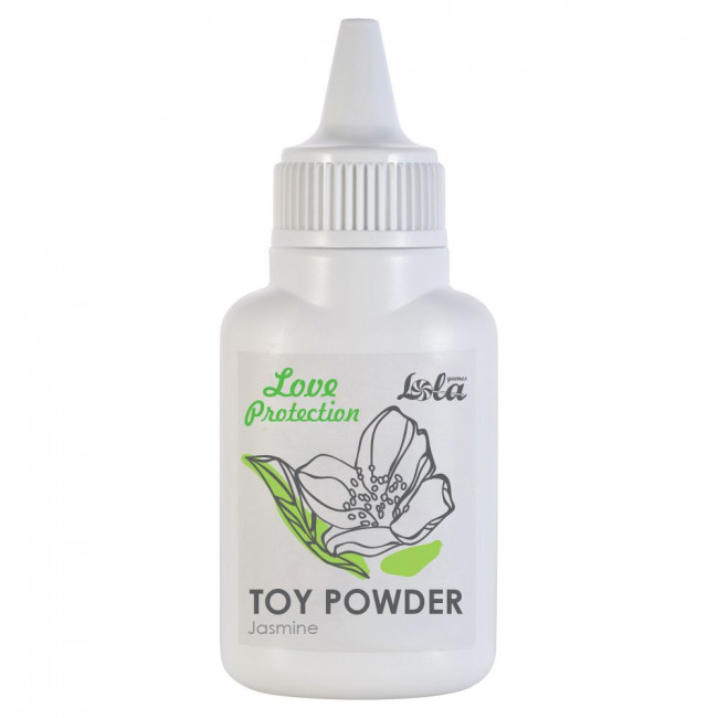 Пудра для игрушек Love Protection с ароматом жасмина - 15 гр., Lola toys
