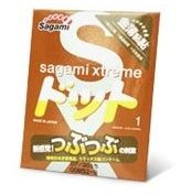 Презерватив Sagami Xtreme Feel Up с точечной текстурой и линиями прилегания - 1 шт., Sagami Презерватив Sagami Xtreme Feel Up с точечной текстурой и линиями прилегания - 1 шт., Sagami