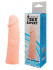Закрытая телесная насадка-фаллос - 17 см., Bior toys
