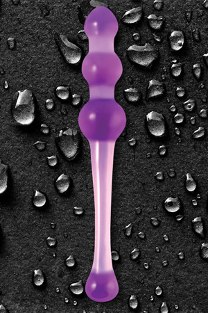 Большой фиолетовый стеклянный анальный стимулятор CRYSTAL KEGEL, NS Novelties Большой фиолетовый стеклянный анальный стимулятор CRYSTAL KEGEL, NS Novelties