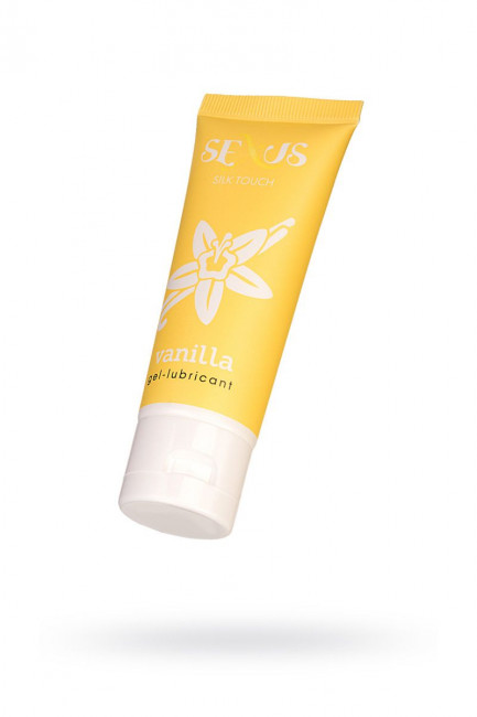 Гель-лубрикант на водной основе с ароматом ванили Silk Touch Vanilla - 50 мл., Sexus