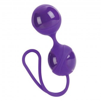Фиолетовые вагинальные шарики BODY&SOUL ENTICE, California Exotic Novelties