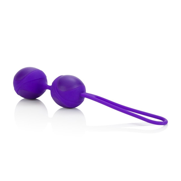 Фиолетовые вагинальные шарики BODY&SOUL ENTICE, California Exotic Novelties
