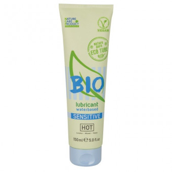 Органический лубрикант для чувствительной кожи Bio Sensitive - 150 мл., HOT