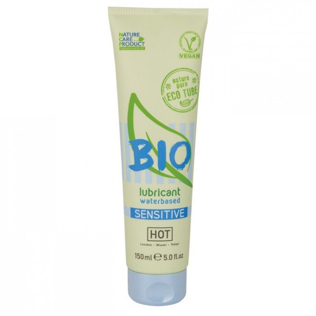 Органический лубрикант для чувствительной кожи Bio Sensitive - 150 мл., HOT Органический лубрикант для чувствительной кожи Bio Sensitive - 150 мл., HOT