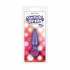 Фиолетовая анальная пробка Booty Pops с кольцом - 8 см., NS Novelties