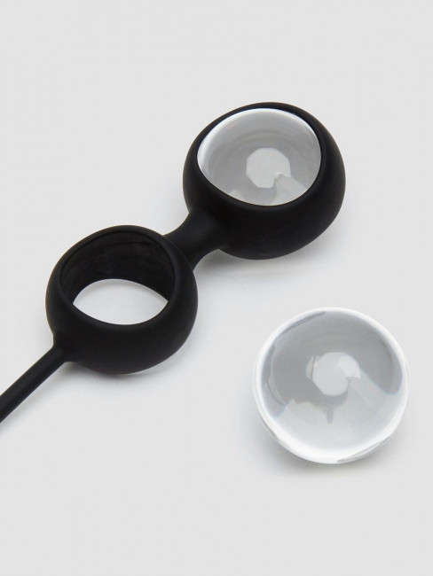 Черные вагинальные шарики Inner Goddess Glass Pleasure Balls 77g Черные вагинальные шарики Inner Goddess Glass Pleasure Balls 77g