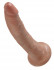 Фаллоимитатор-мулат с присоской 7" Cock - 17,8 см., Pipedream Фаллоимитатор-мулат с присоской 7" Cock - 17,8 см., Pipedream