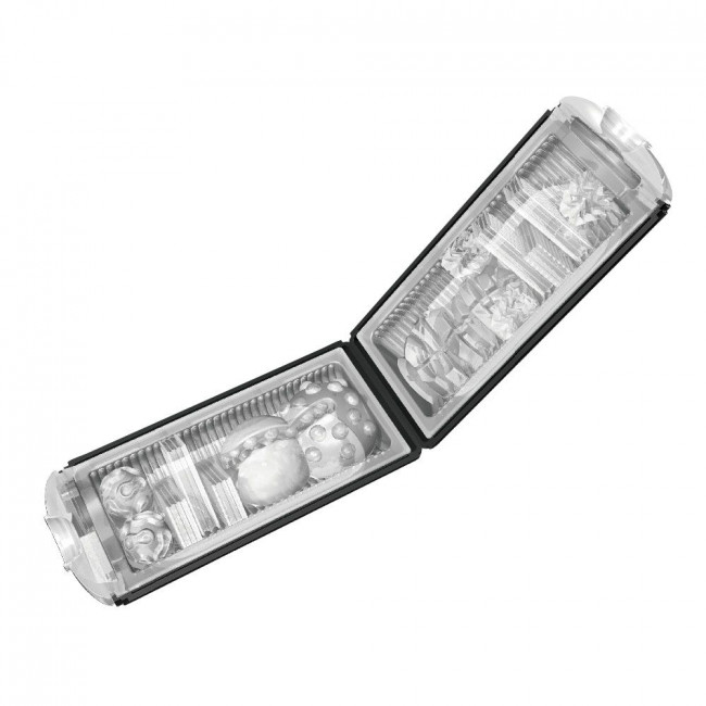 Чёрный мастурбатор FLIP HOLE BLACK, Tenga