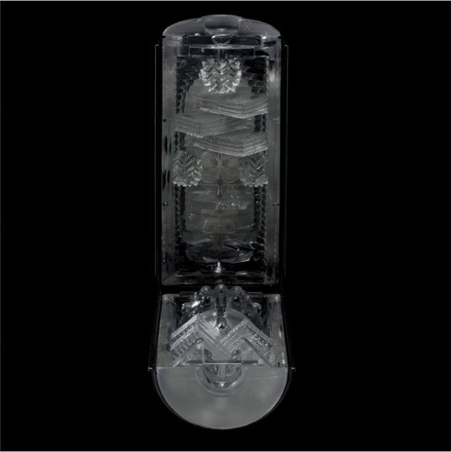Чёрный мастурбатор FLIP HOLE BLACK, Tenga